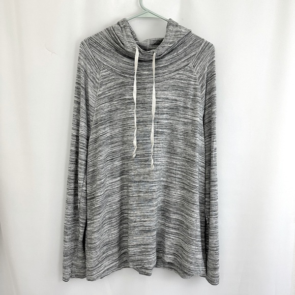 Women’s Gilligan & O’Malley Heathered Gray Hoodie Size XXL - Picture 1 of 4